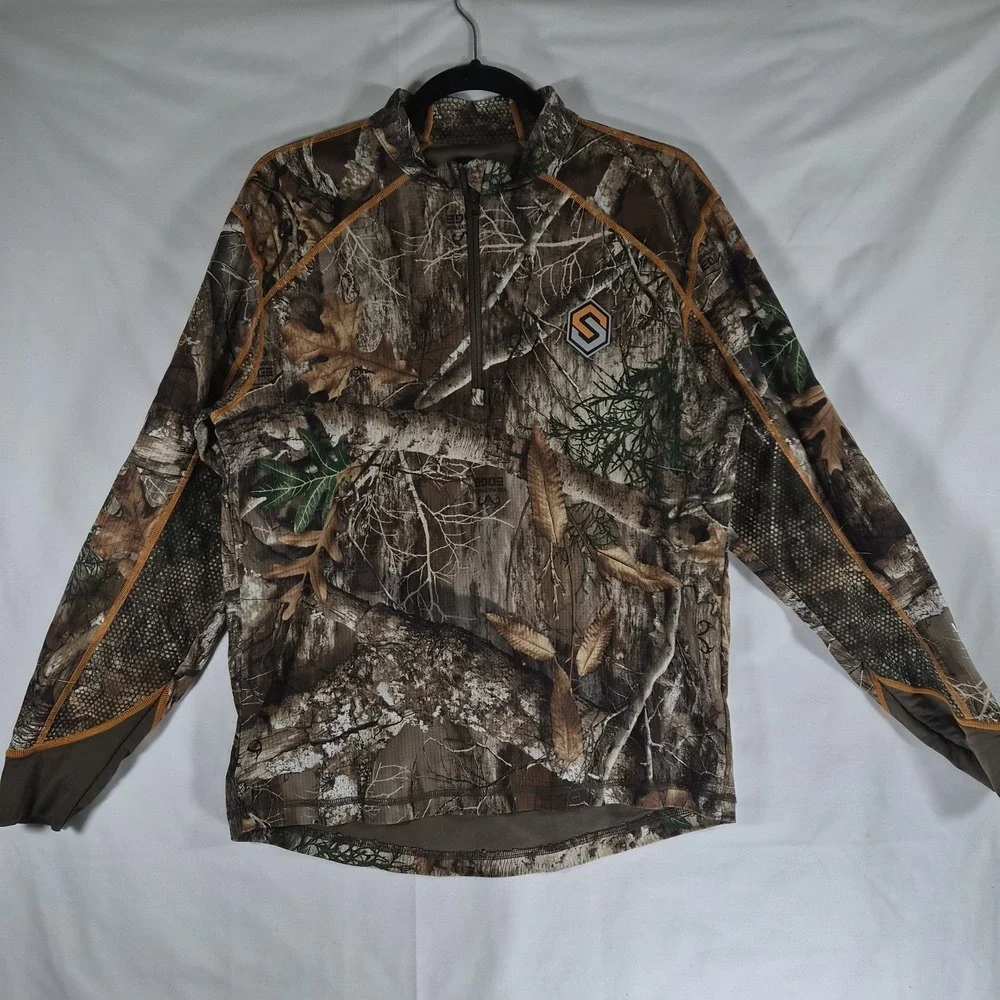 ScentLok Realtree Edge Hunting Camo Performance Jacket & Pants Set Men's Medium